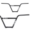 Guidon BMX SHADOW CROWBAR Featherweight, 8,70'', Noir
